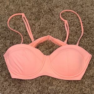 PacSun Coral Pink Bikini Top
